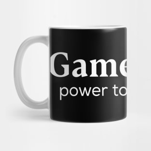 Game stonk power to the people Mug